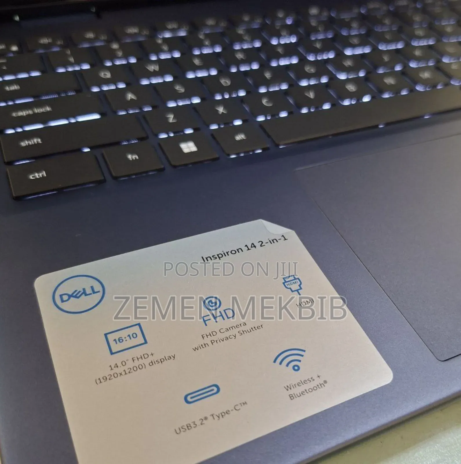 New Laptop Dell Inspiron 15 16GB AMD Ryzen 7 SSD 512GB