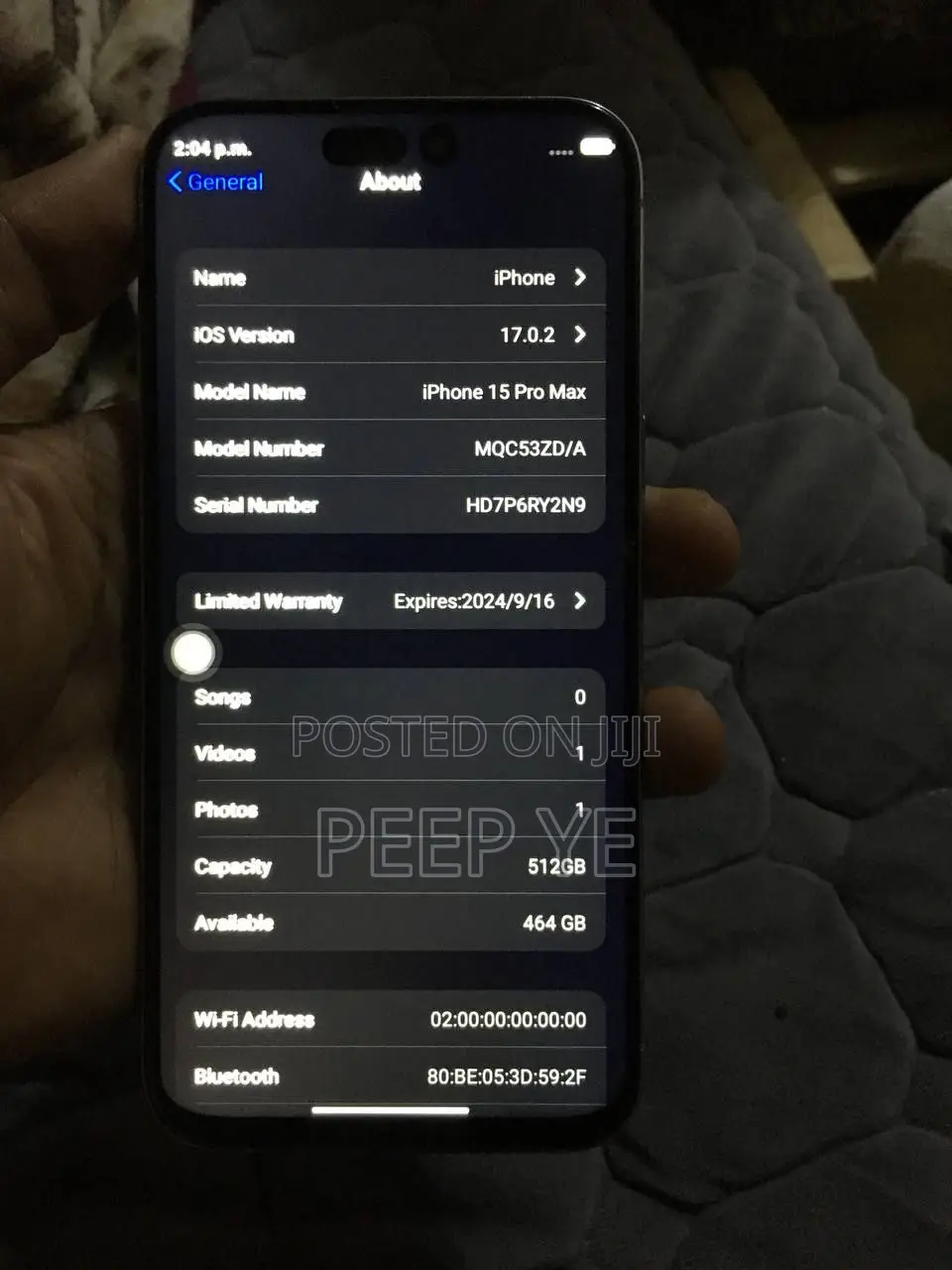 New Apple iPhone 15 Pro Max 512 GB White