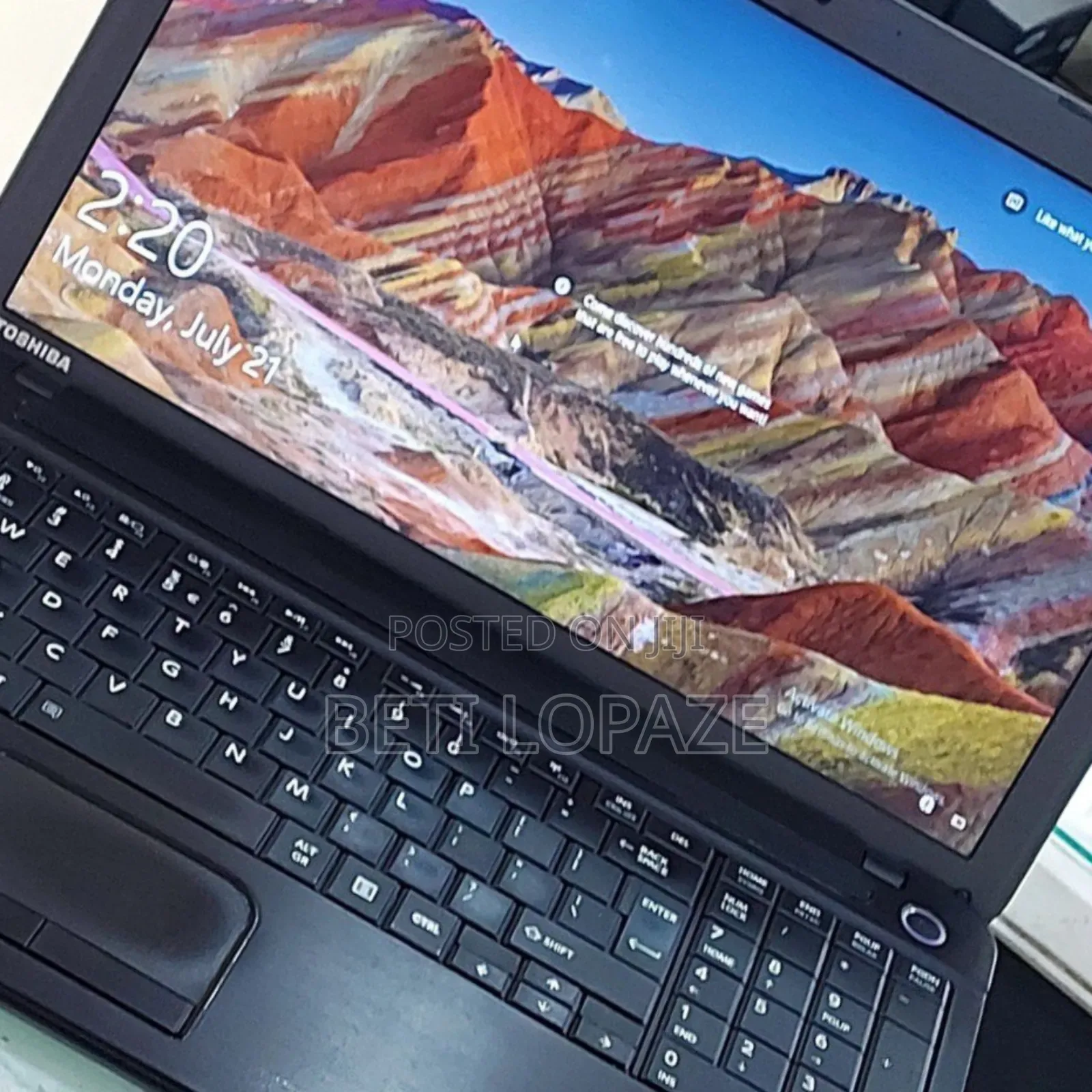 Laptop Toshiba Satellite C55 4GB Intel Core I5 SSD 500GB