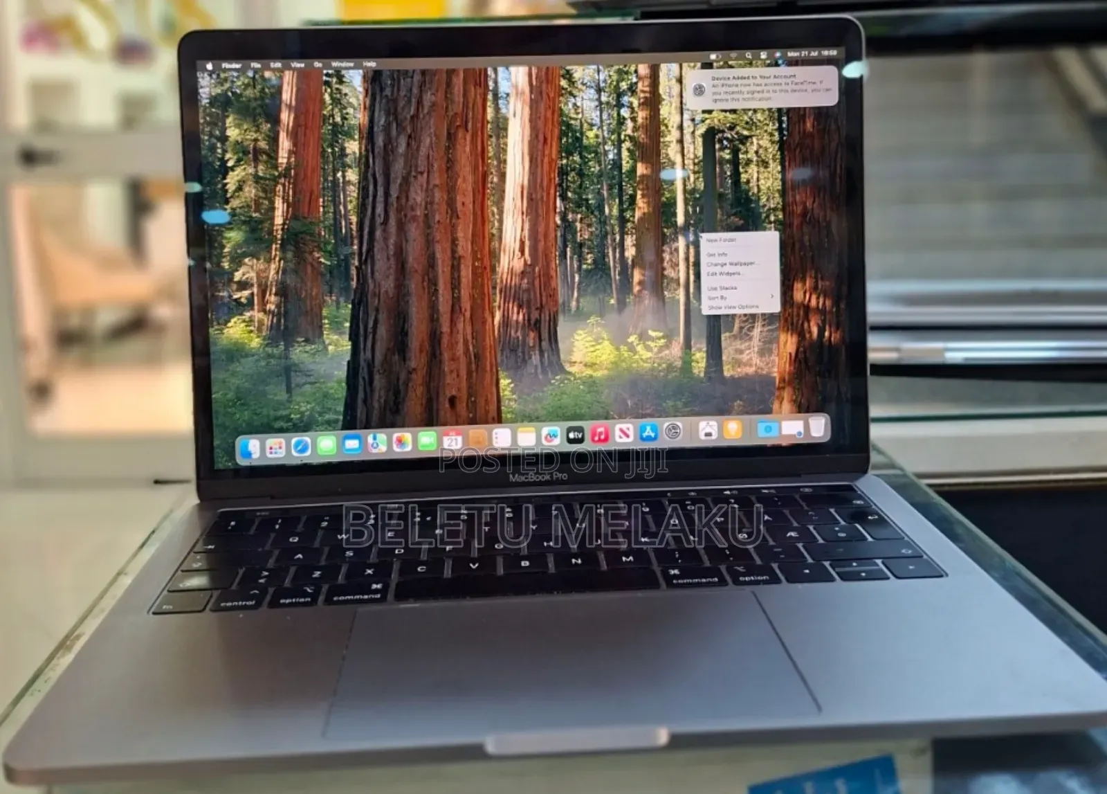 New Laptop Apple MacBook Pro 2019 8GB Intel Core I5 SSD 256GB