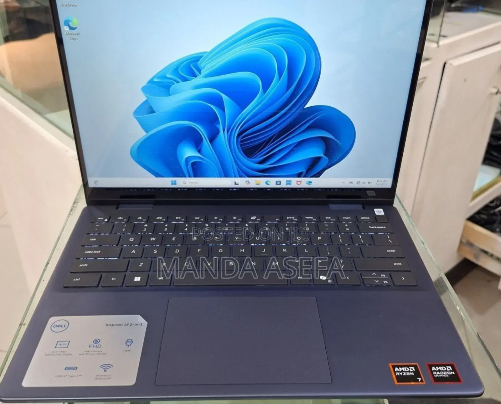 New Laptop Dell Inspiron 14 16GB AMD Ryzen 7 SSD 1T