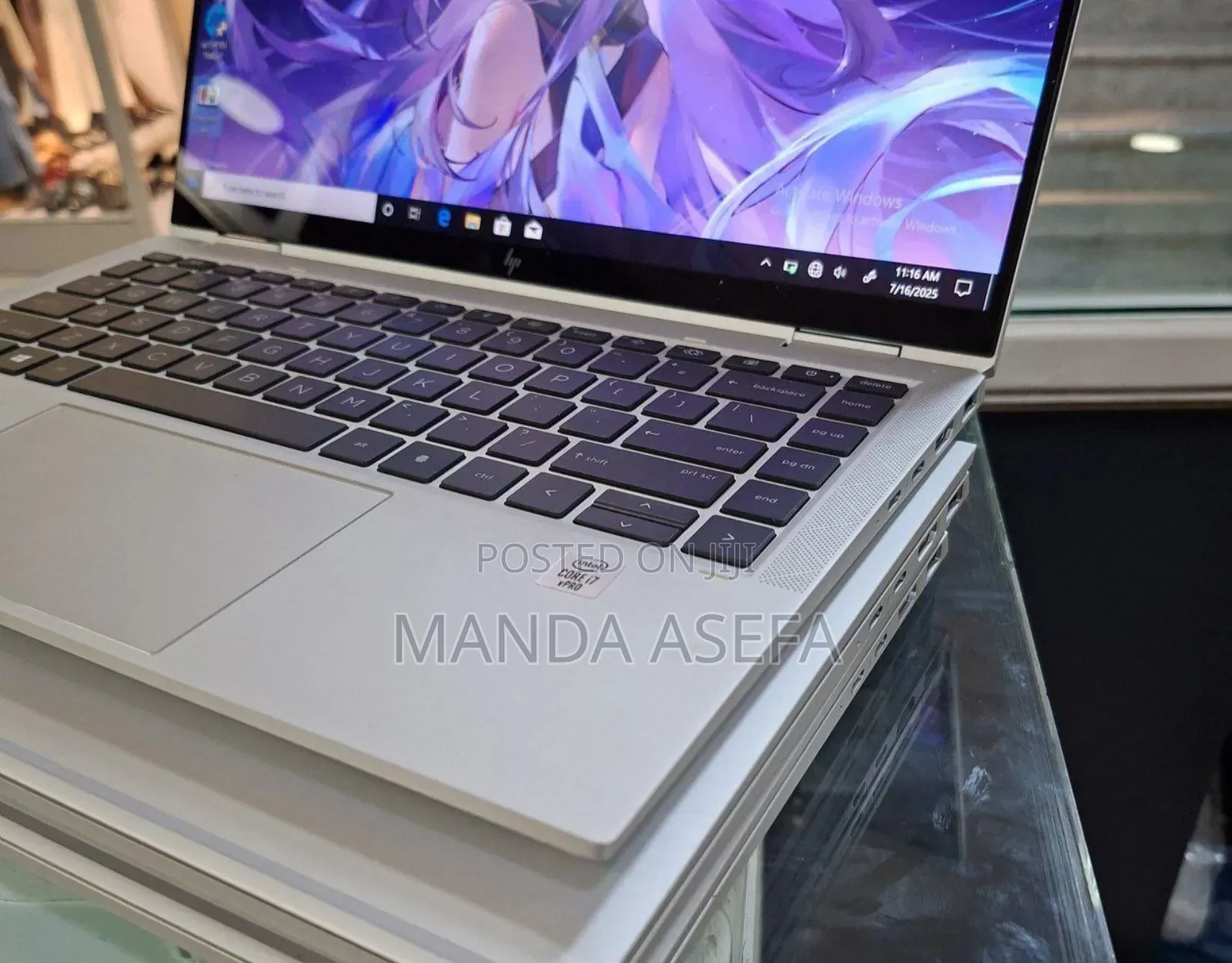 New Laptop HP EliteBook X360 1040 G7 16GB Intel Core I7 SSD 512GB