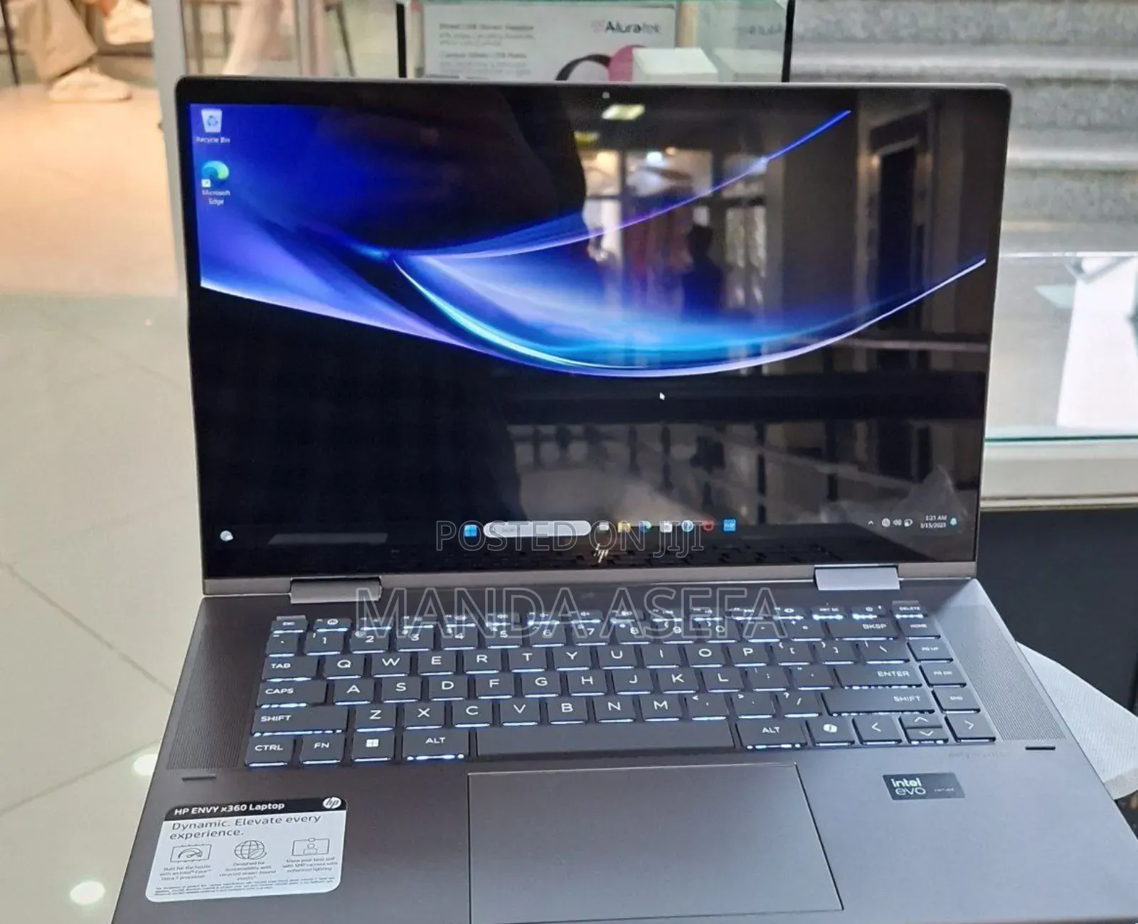 New Laptop HP Envy X360 32GB Intel Core Ultra 7 SSD 1T