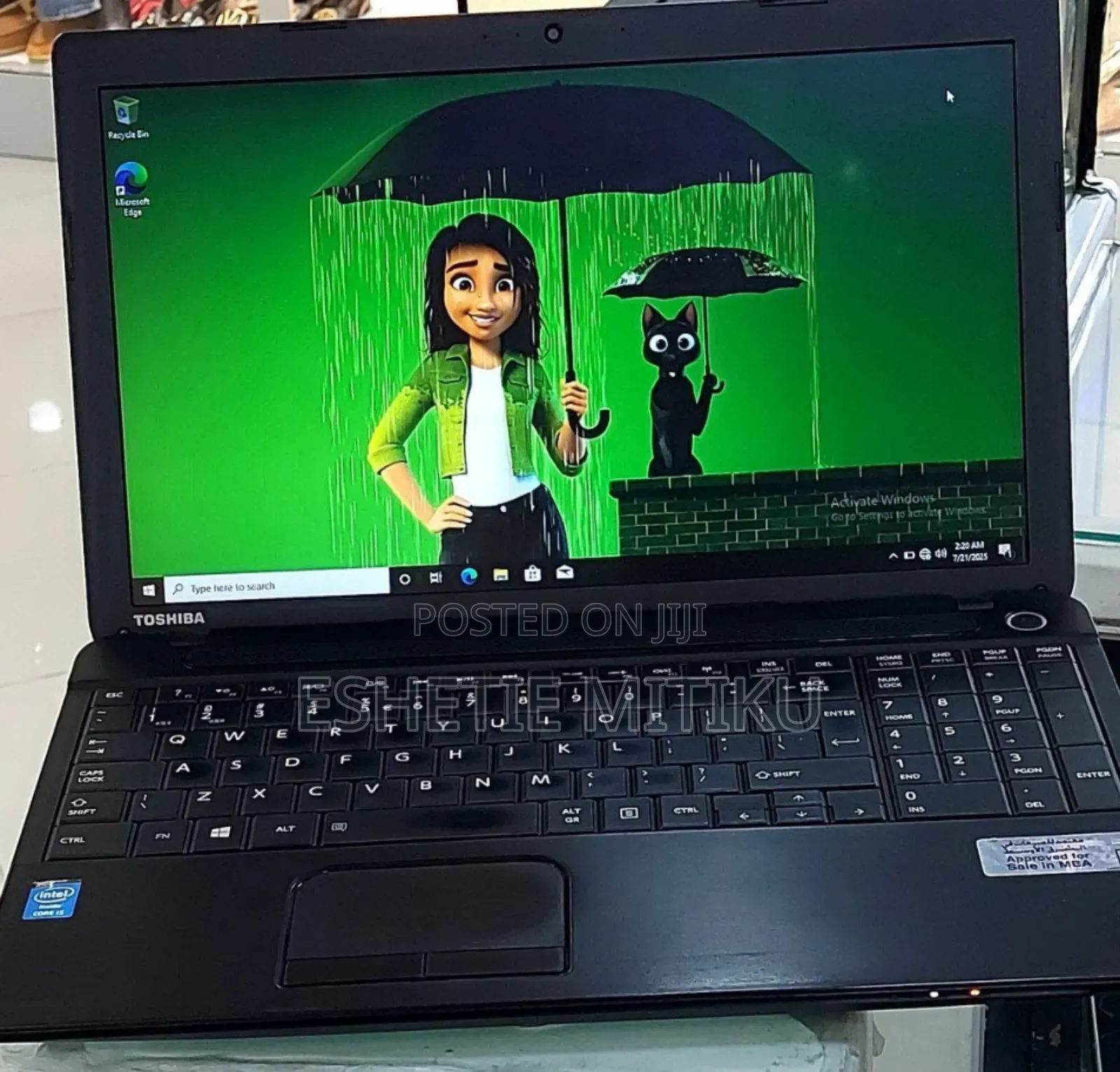 New Laptop Toshiba Satellite C55 4GB Intel Core i5 SSD 500GB