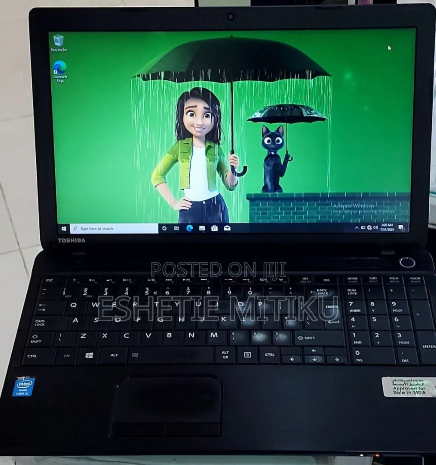 New Laptop Toshiba Satellite C55 4GB Intel Core i5 SSD 500GB