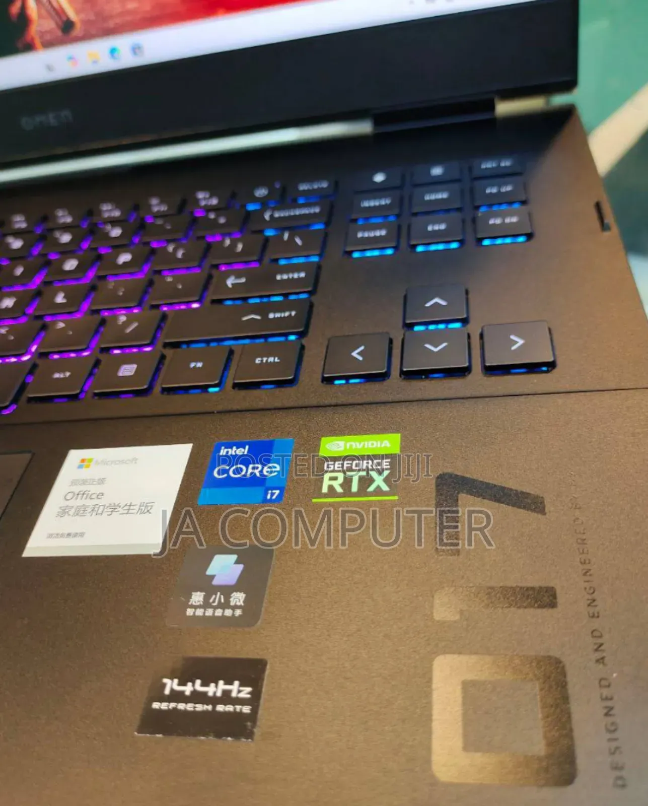 New Laptop HP Omen 17 16GB Intel Core I7 SSD 512GB