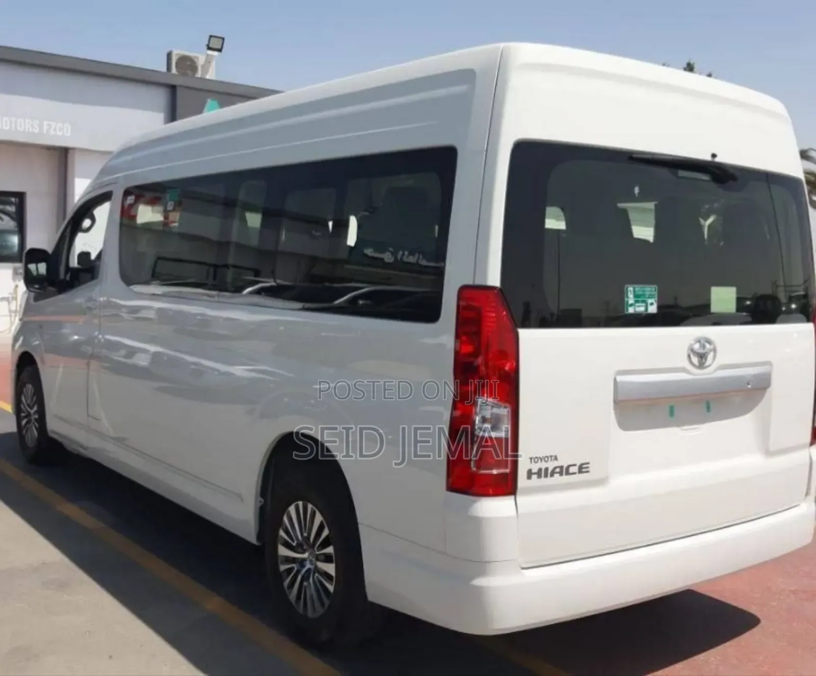 New Toyota HiAce 2024 White