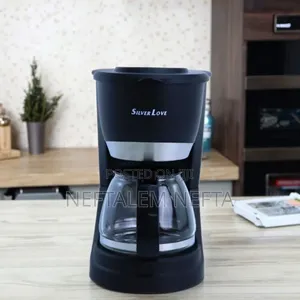 Silver Love Coffee Maker
