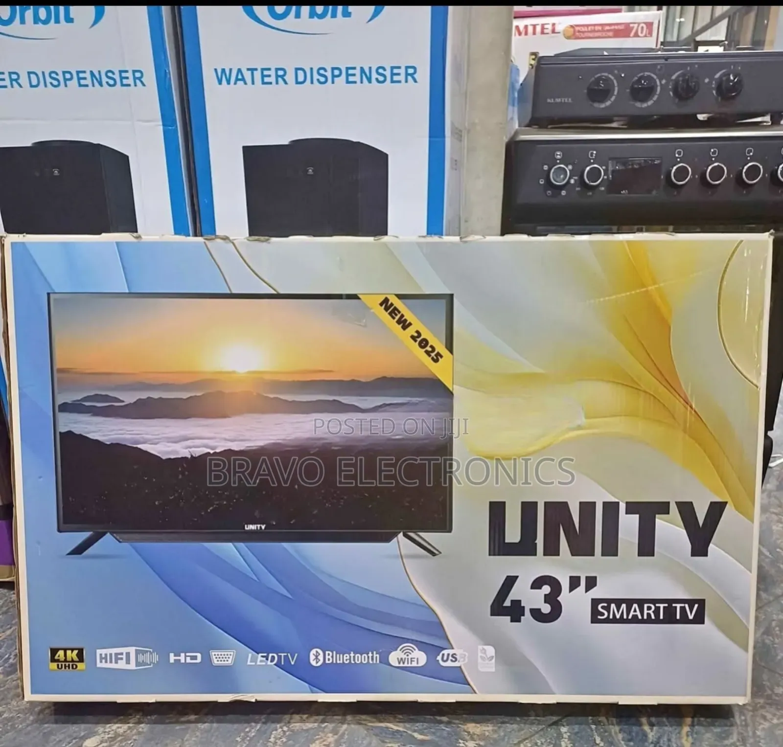Unity 43” Android Tv – Wifi, Youtube, Netflix –Hot Sale!