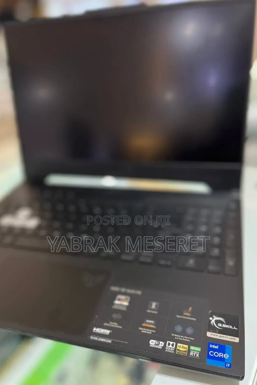 New Laptop Asus TUF Gaming A15 16GB Intel Core I7 SSD 1T