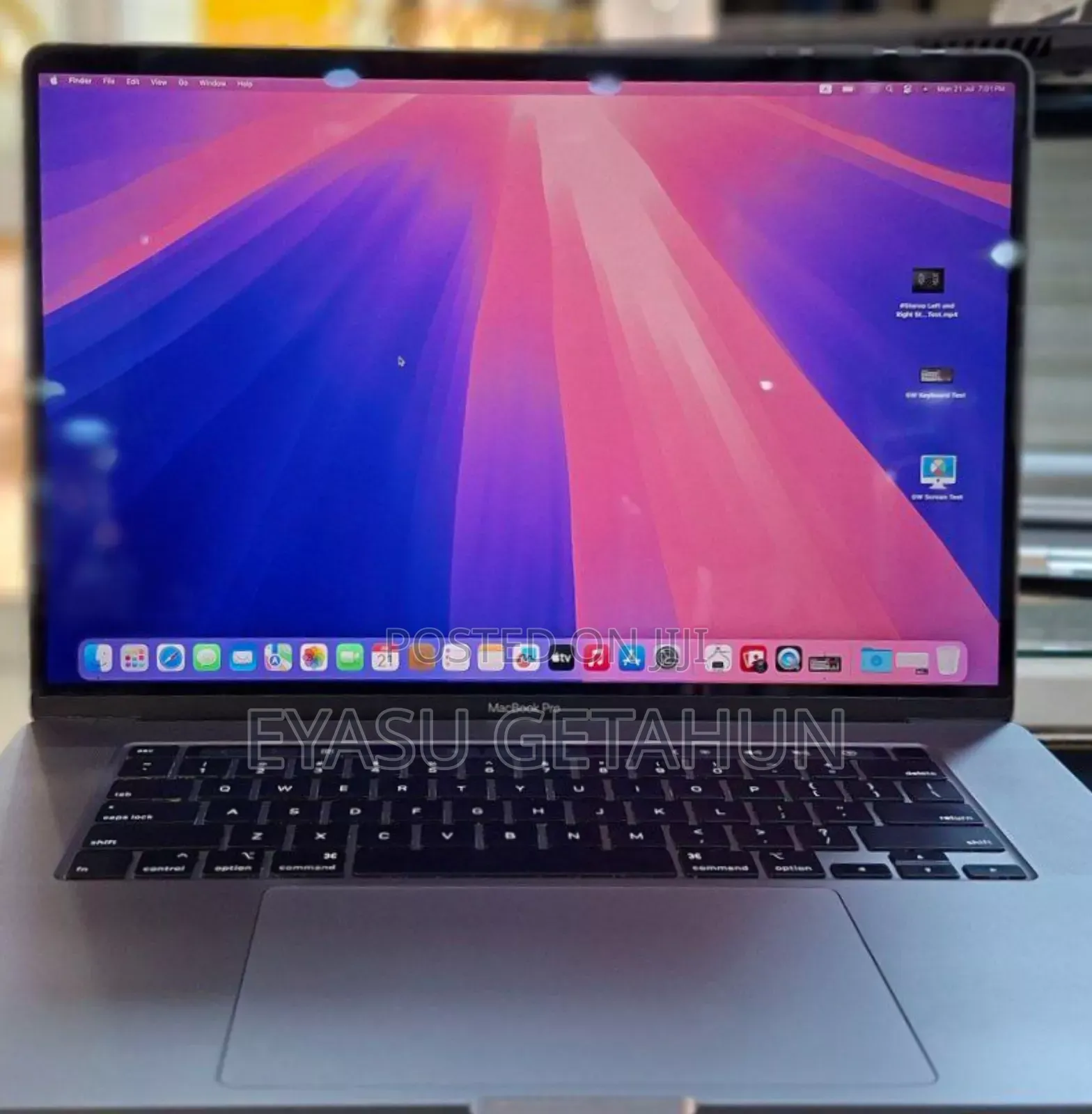 New Laptop Apple MacBook Pro 2019 32GB Intel Core I9 SSD 1T