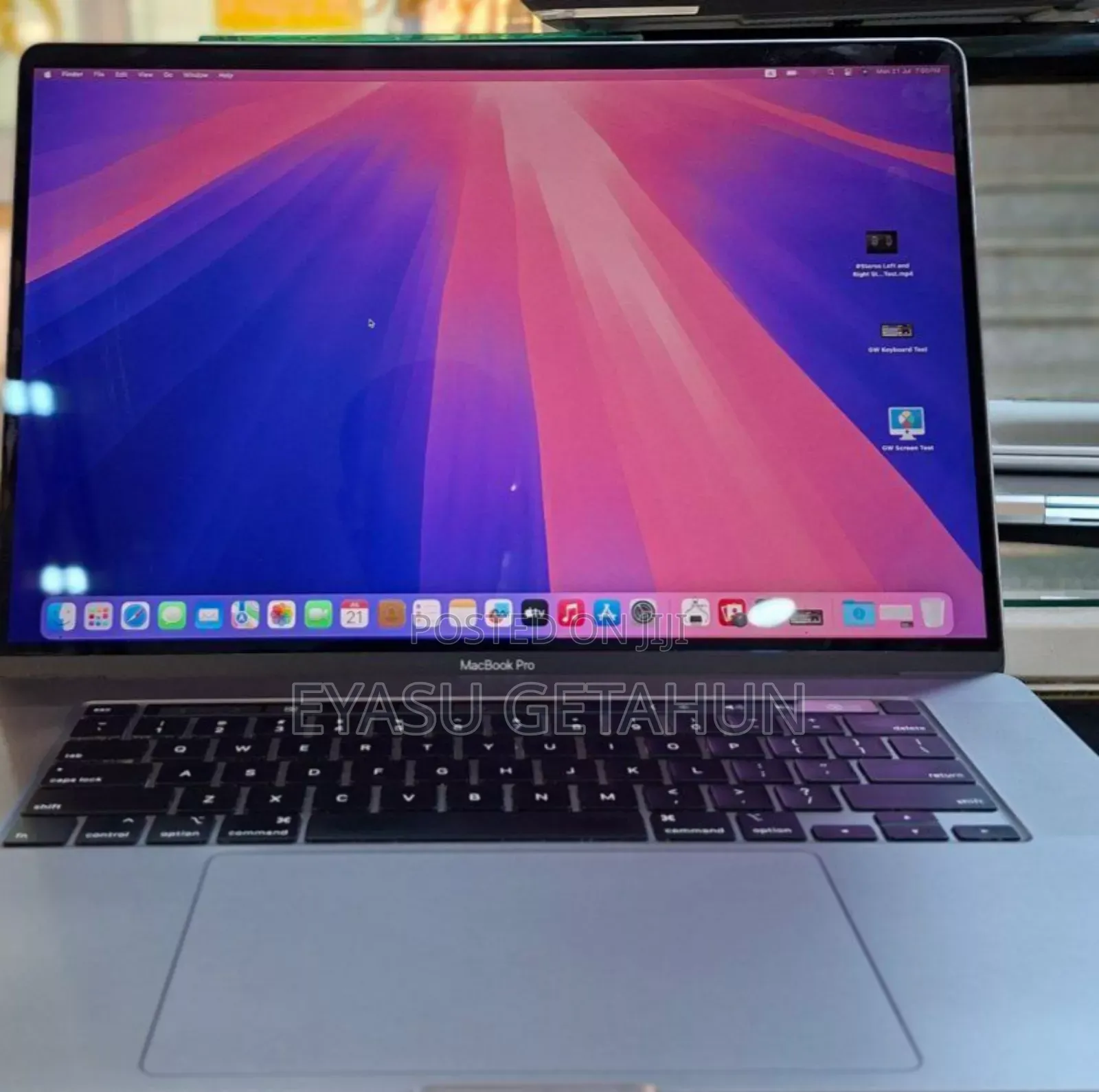 New Laptop Apple MacBook Pro 2019 32GB Intel Core I9 SSD 1T