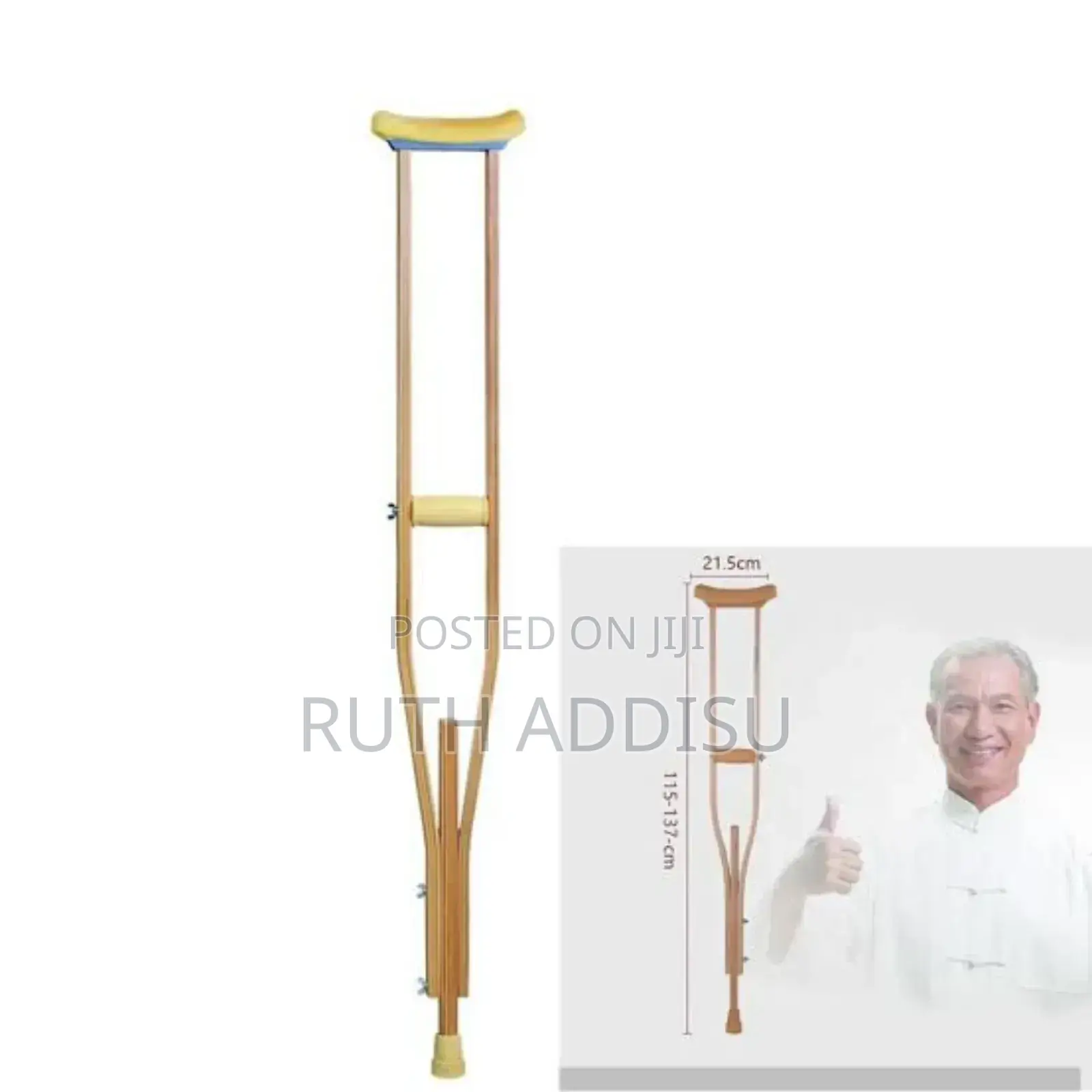 Brand New Axillary Crutches盞鬼axillary Bilateral Crutches