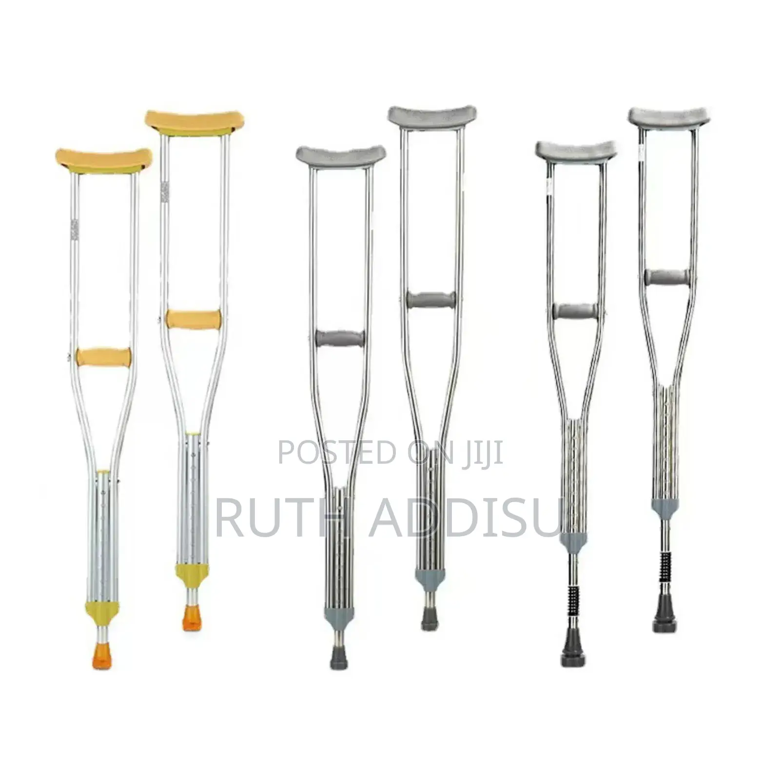 Brand New Axillary Bilateral Medical Crutches可愛crutches New