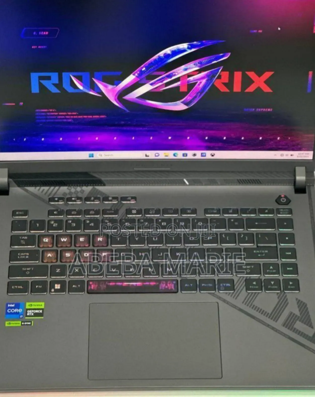 New Laptop Asus ROG Strix G15 16GB Intel Core I7 SSD 1T
