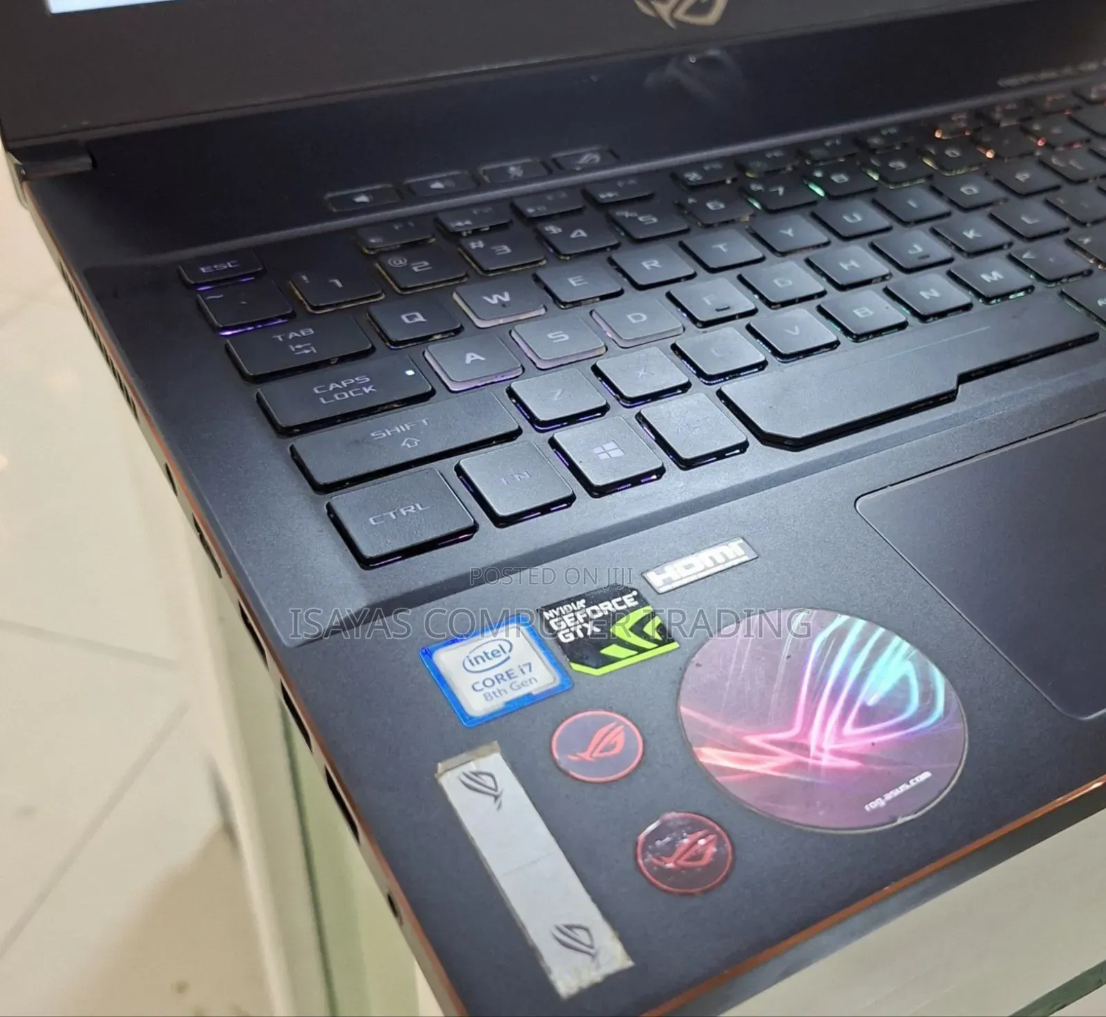 New Laptop Asus ROG Zephyrus G15 16GB Intel Core I7 HDD+SSD 1T