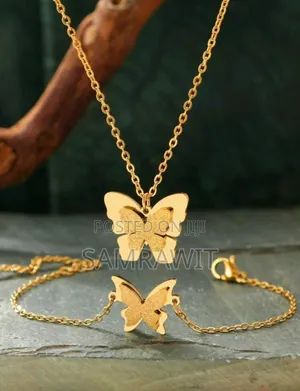 Brasslet and Necklace Set