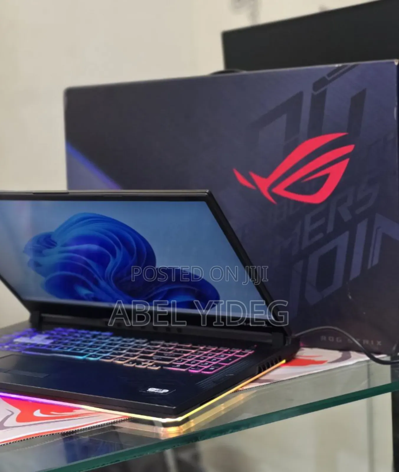 New Laptop Asus ROG Strix G17 16GB Intel Core I7 SSD 512GB