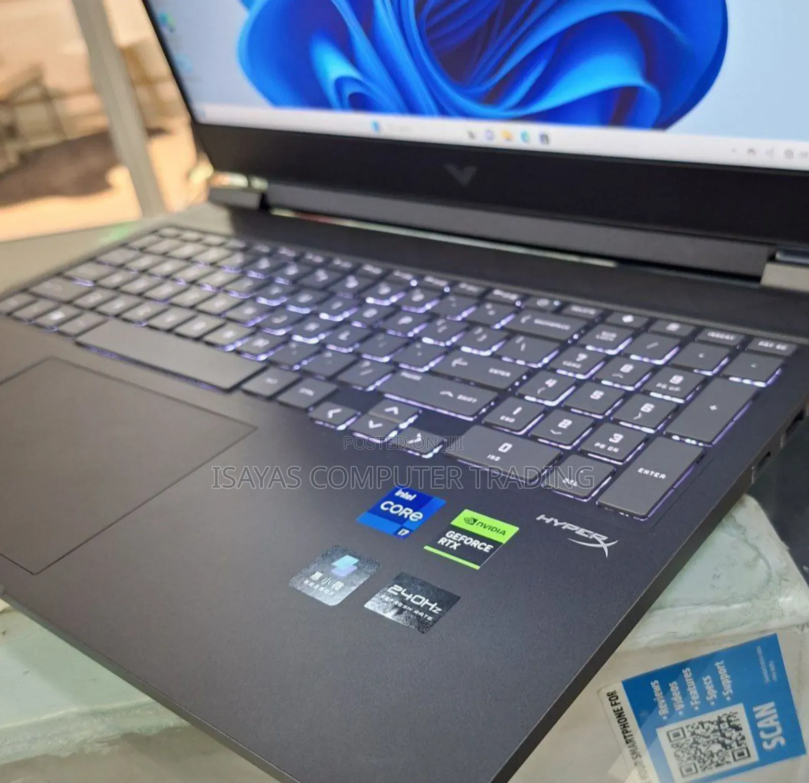 New Laptop HP Victus 16 16GB Intel Core I7 SSD 1T