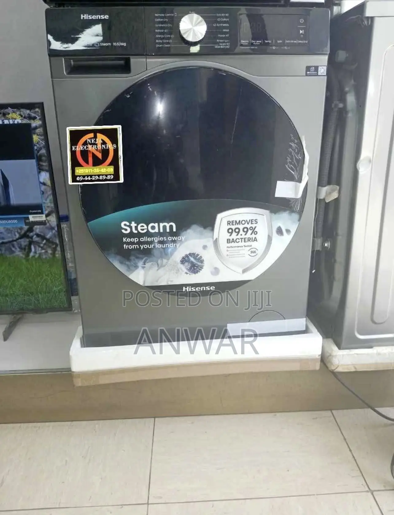 Hisense Automatic Washing Machine 10 Kg