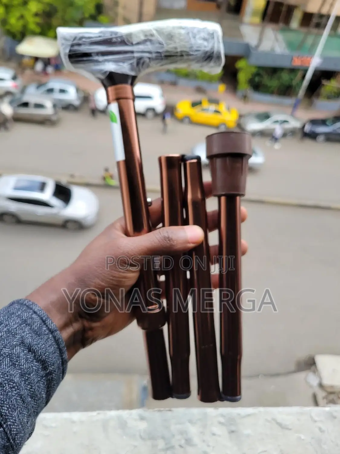 【Foldable and Compact】 Walking Stick Provides a Convenient
