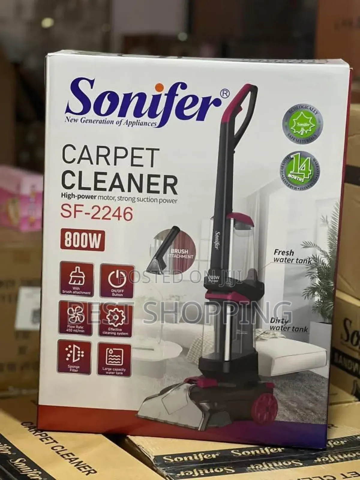Sonifer 3 in 1 Carpet Cleaner Vaccume Cleaner Wet and Dry