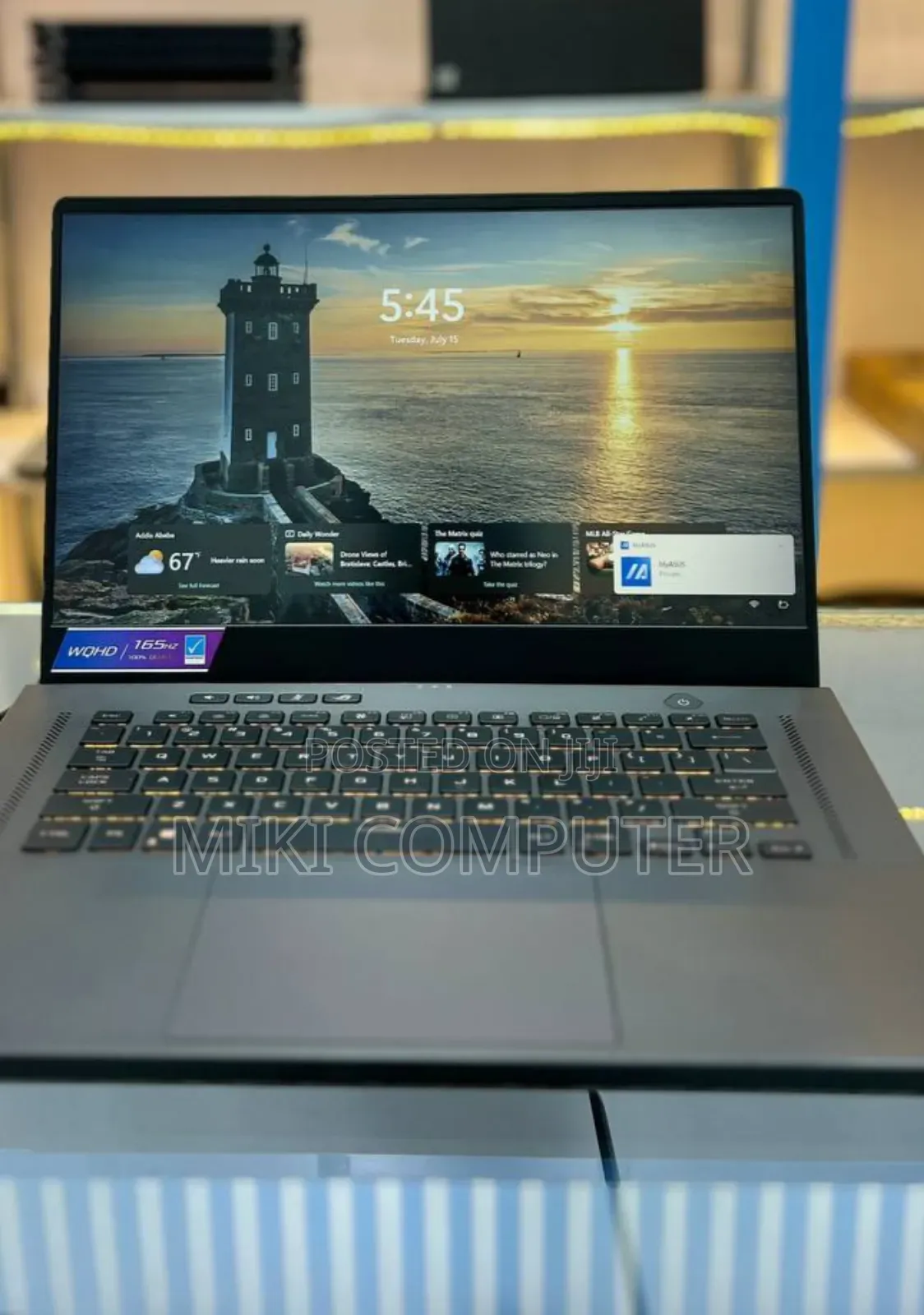 New Laptop Asus ROG Strix G15 16GB AMD Ryzen 9 SSD 1T