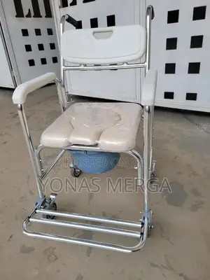 Photo - Person/Woman壞0ped Person Chair Commode Chair光明仁toilet Chair