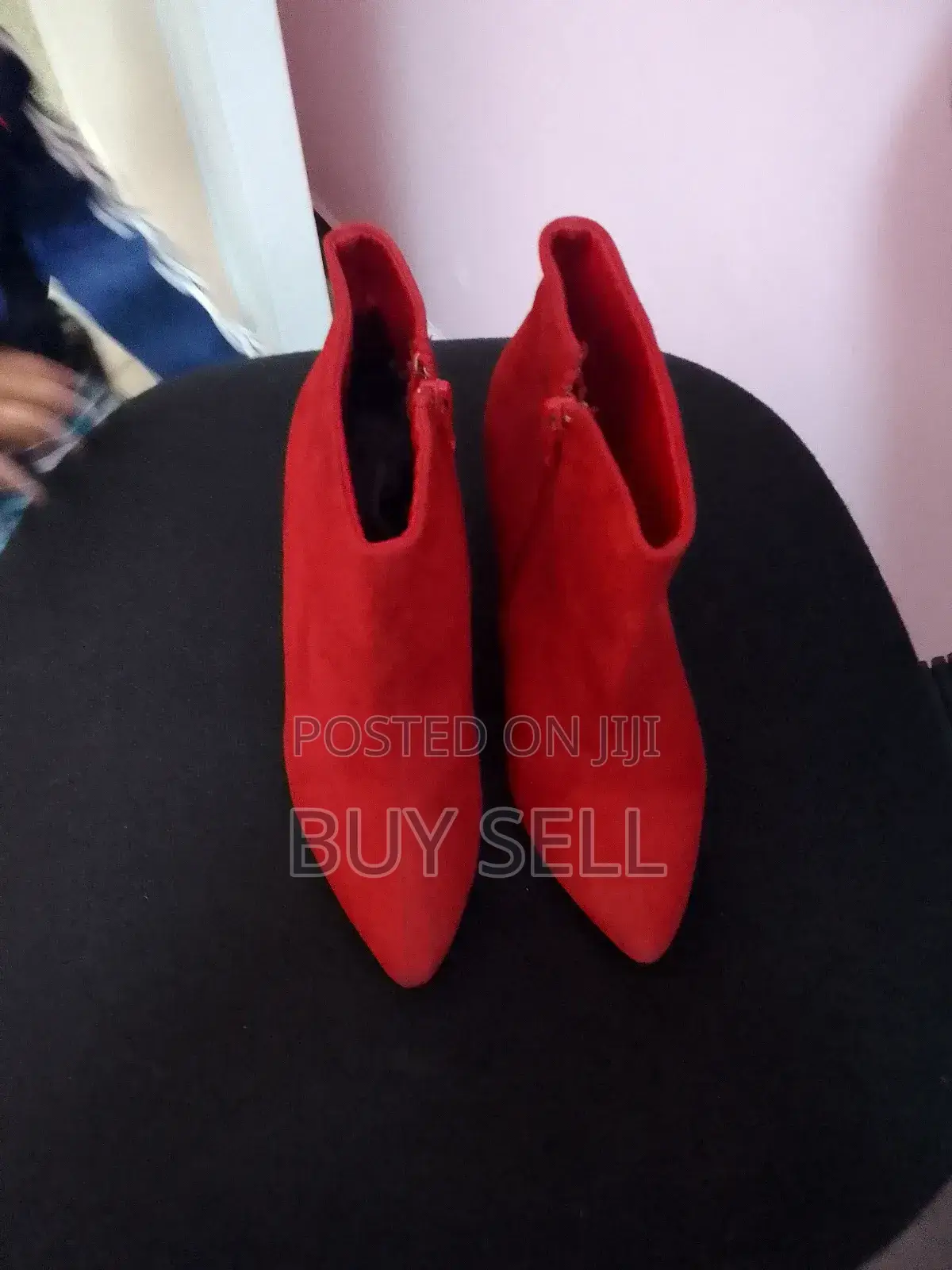 Half Boots, Short Heel Thrift 36