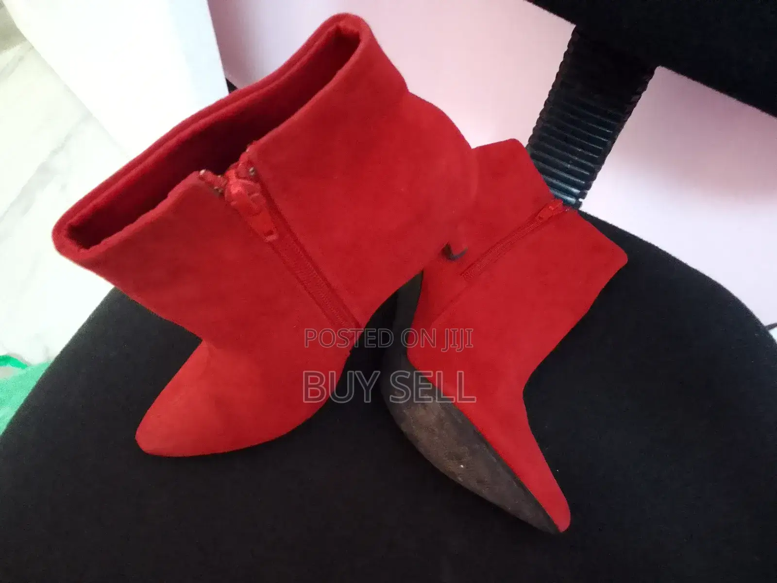 Half Boots, Short Heel Thrift 36