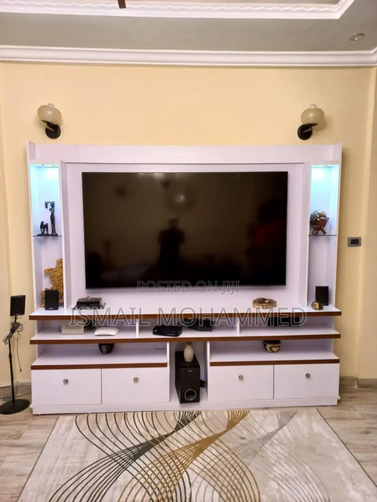 Smart Home ፈርኒቸር Tv Stand