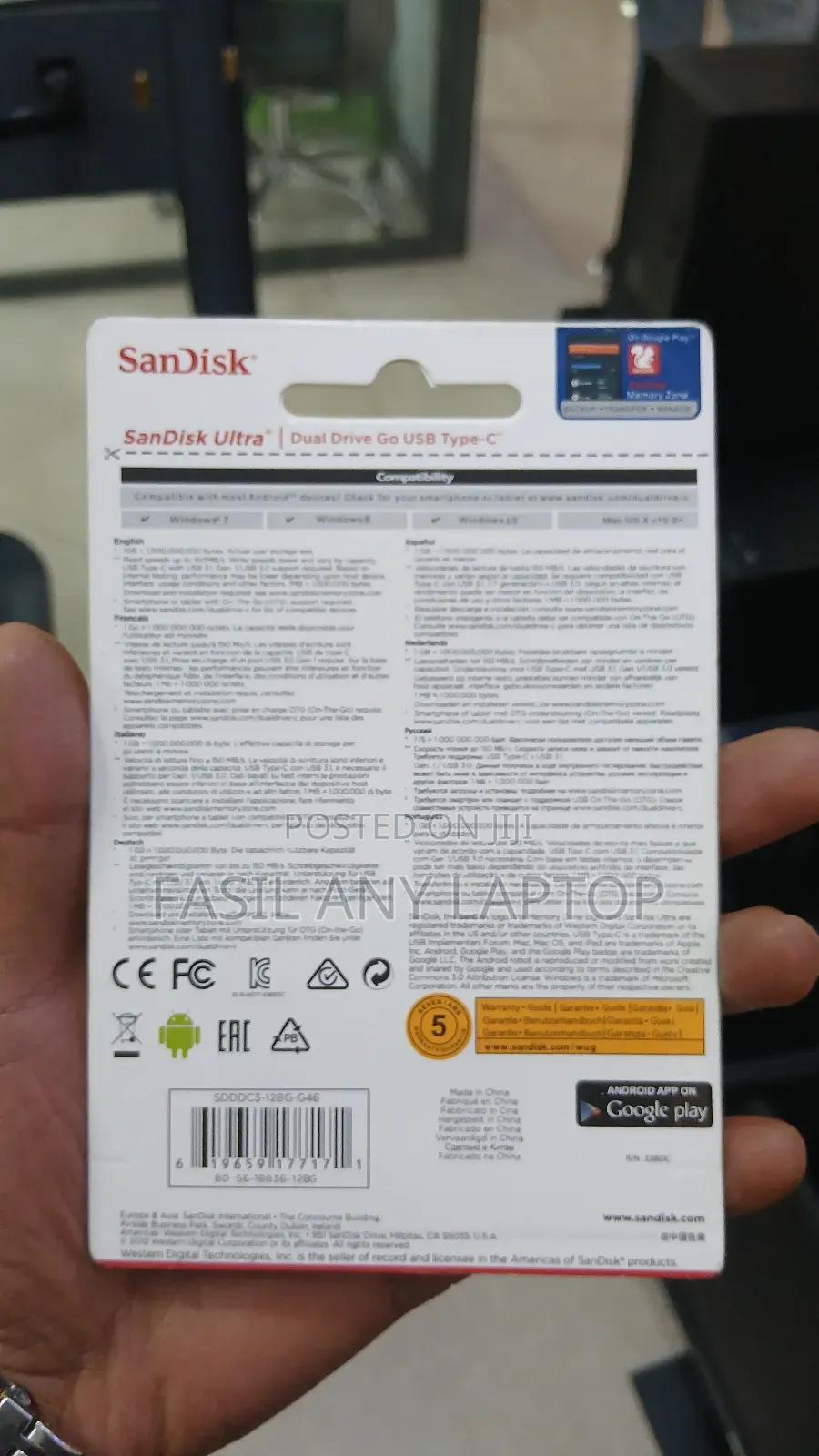Sandisk Ultra Flash Dual Drive Usb Type-C