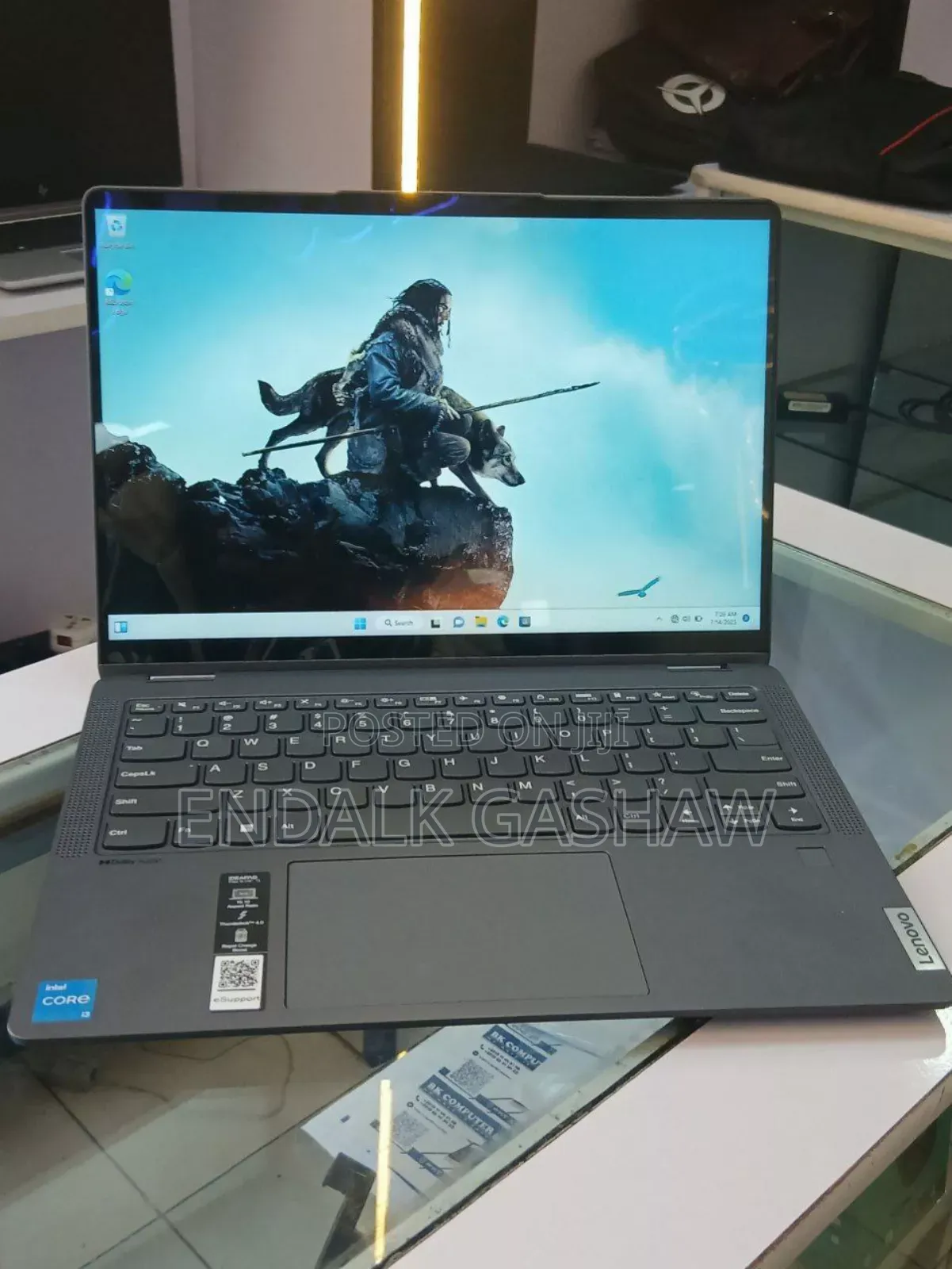 New Laptop Lenovo Ideapad 3 8GB Intel Core I3 SSD 256GB