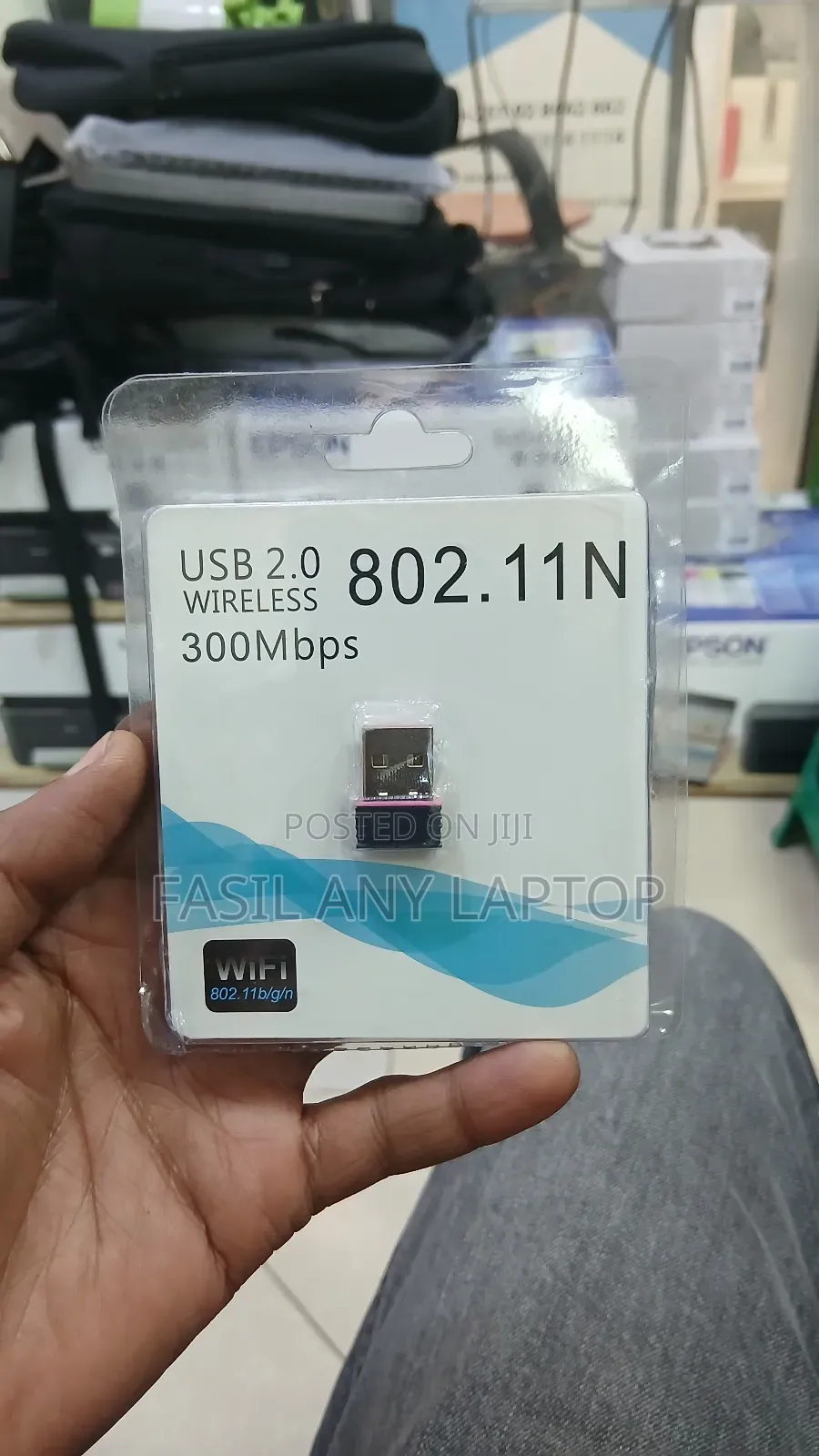 Wifi Adaptor Usb 2.0 With Speed 300mbps
