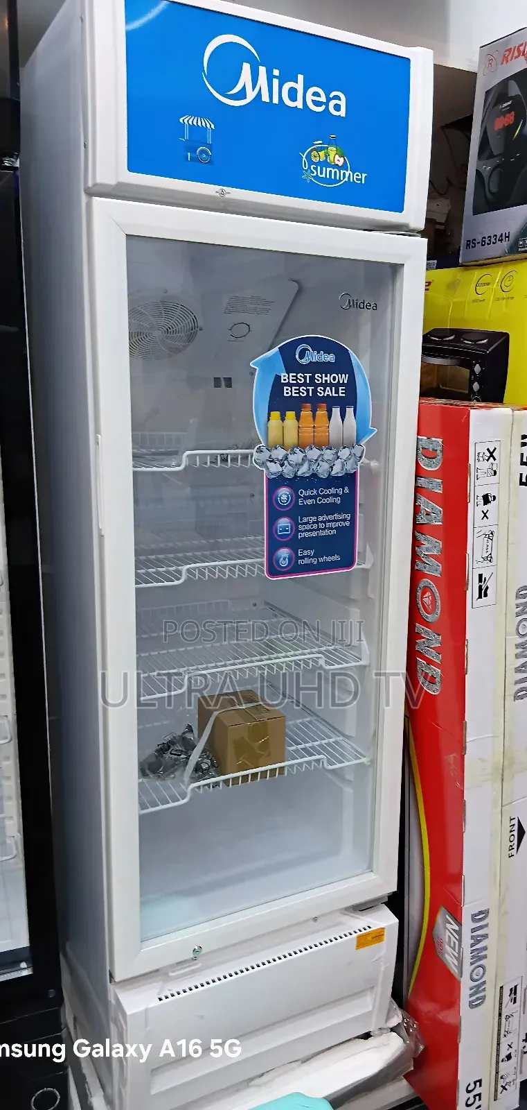 Midea Display Refrigerator