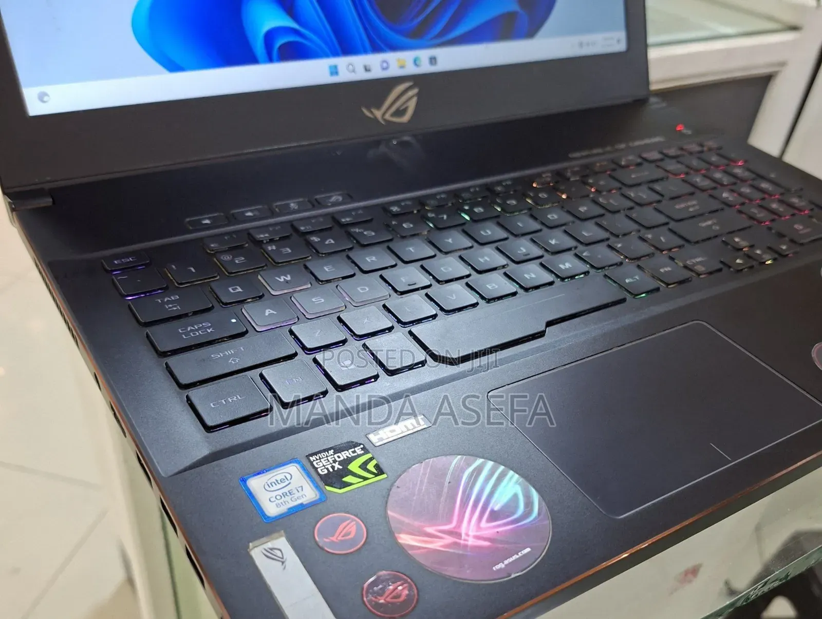 New Laptop Asus ROG Zephyrus G15 16GB Intel Core I7 HDD+SSD 1T