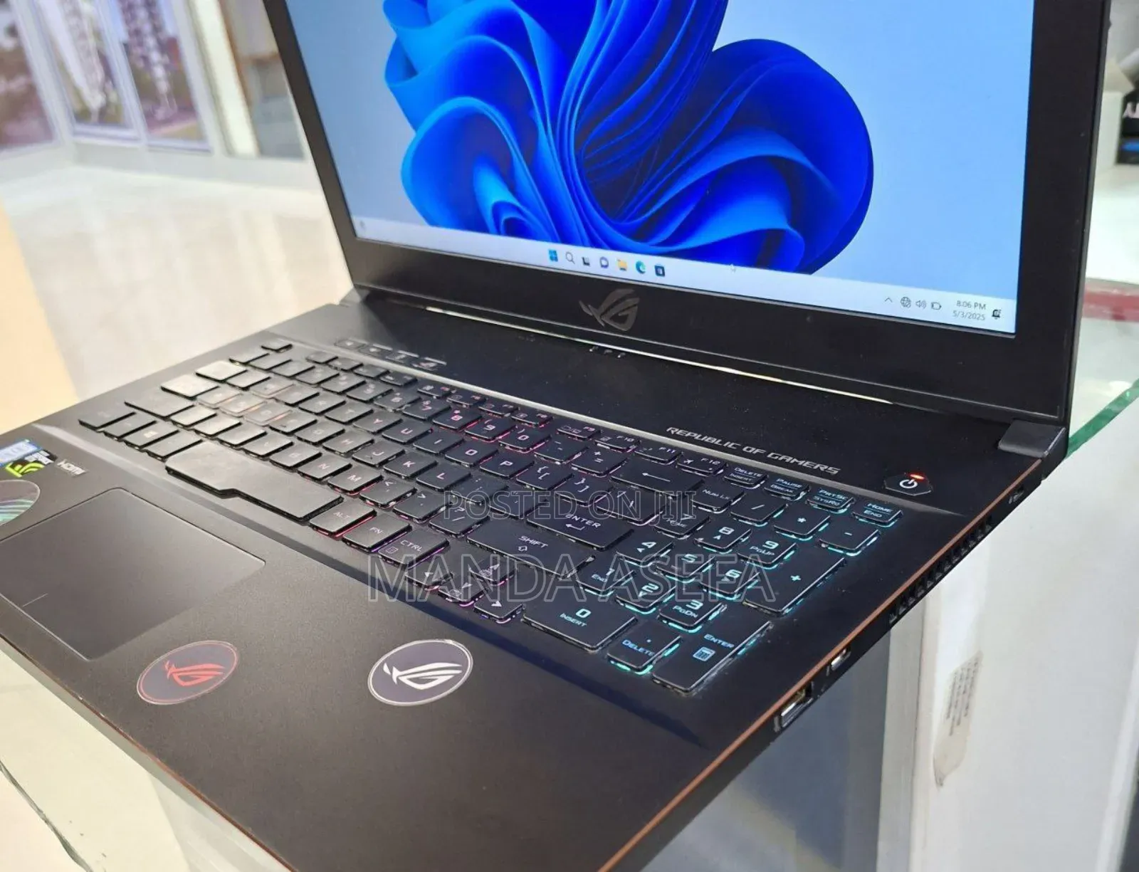 New Laptop Asus ROG Zephyrus G15 16GB Intel Core I7 HDD+SSD 1T