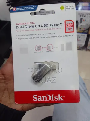 Photo - Sandisk 256gb Dual Drive – Usb-c Usb-a In One!