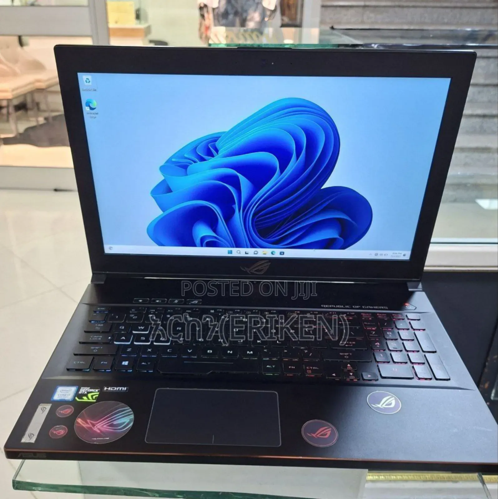 New Laptop Asus ROG Zephyrus G15 16GB AMD Ryzen 7 HDD+SSD 1T