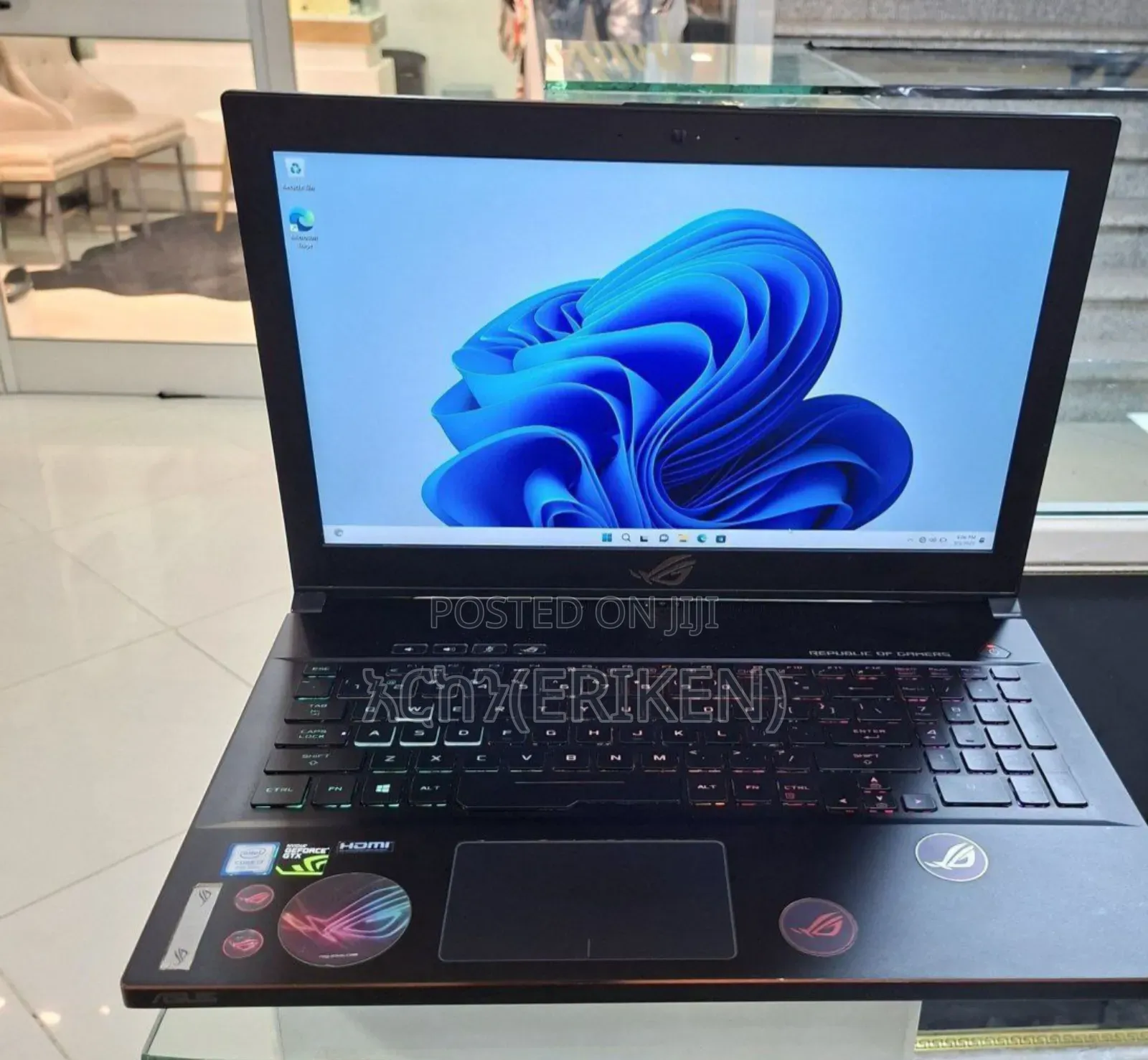 New Laptop Asus ROG Zephyrus G15 16GB AMD Ryzen 7 HDD+SSD 1T