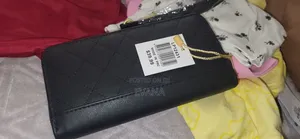 Faux Leather Elegant Wristlet