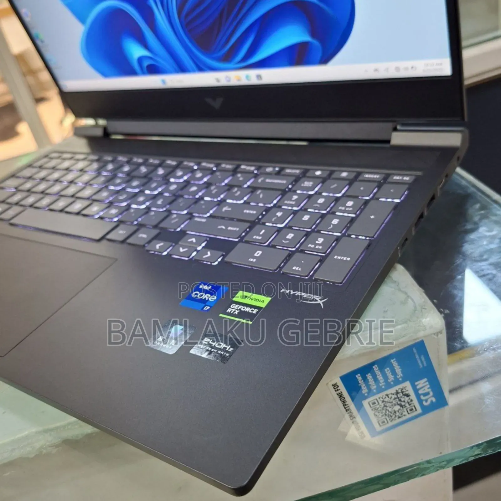 New Laptop HP Victus 16 16GB Intel Core I7 SSD 1T