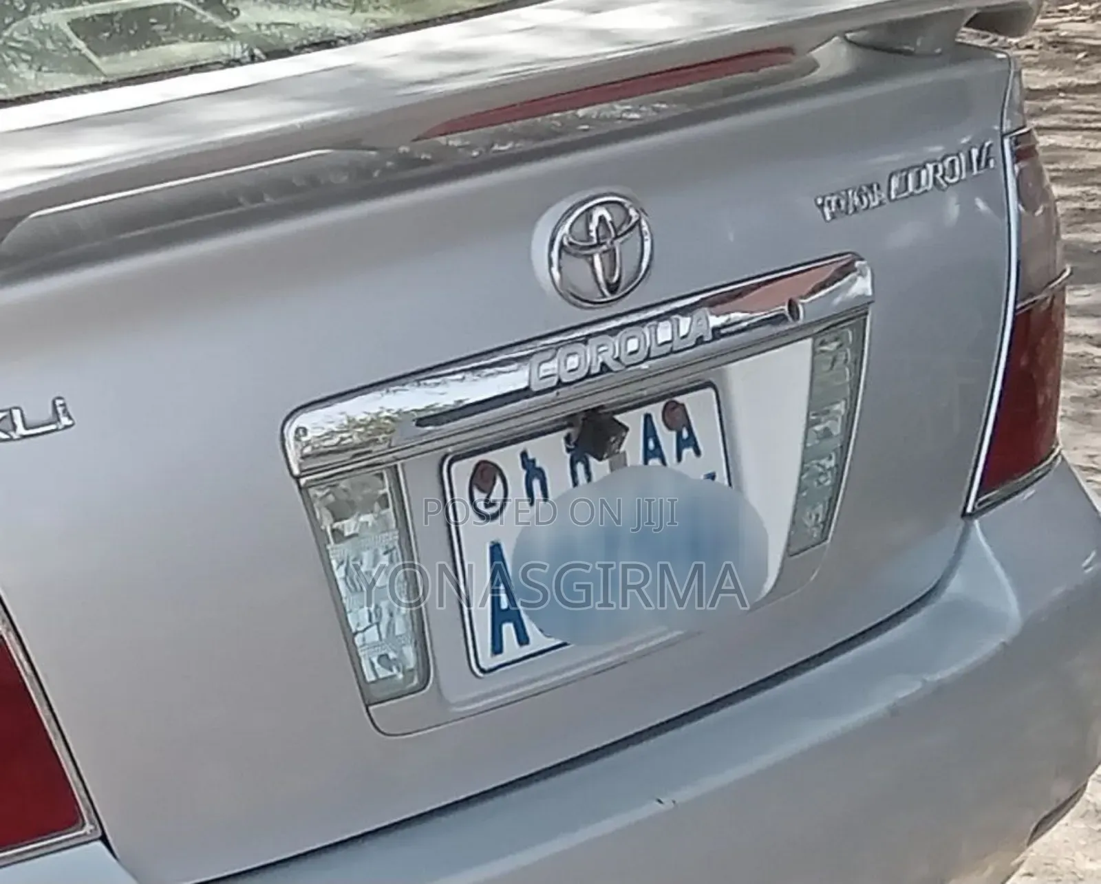 Toyota Corolla 2007 Silver