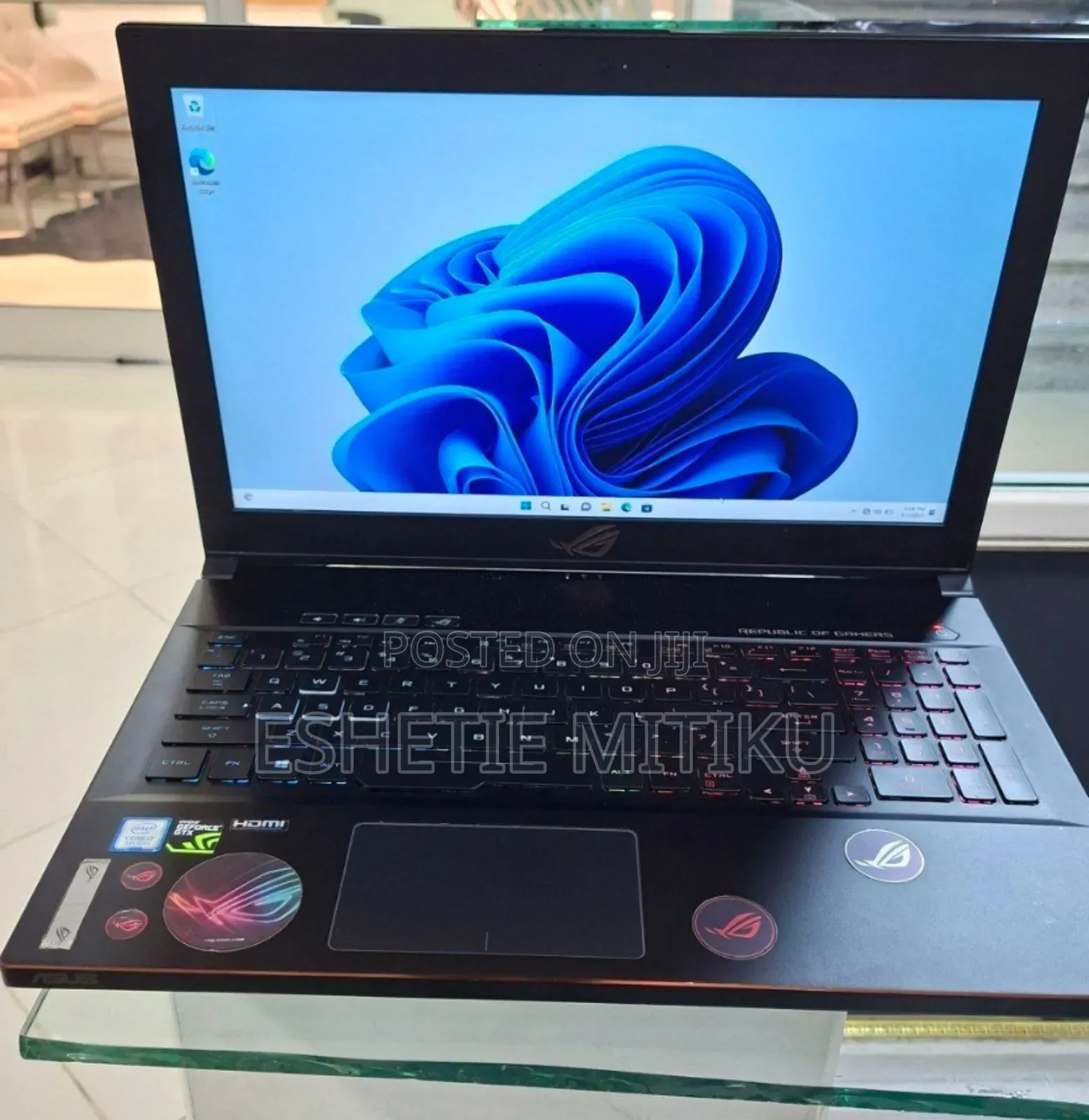 New Laptop Asus ROG Zephyrus G15 16GB Intel Core I7 HDD+SSD 1T