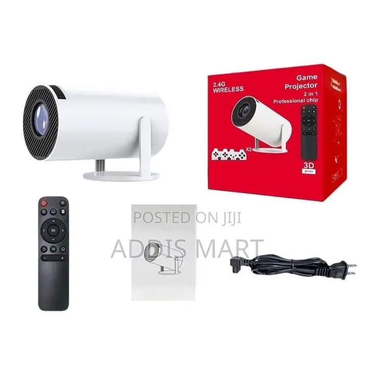 Hy300 Projector Gaming Projector Game ተጭኖበት የሚመጣው