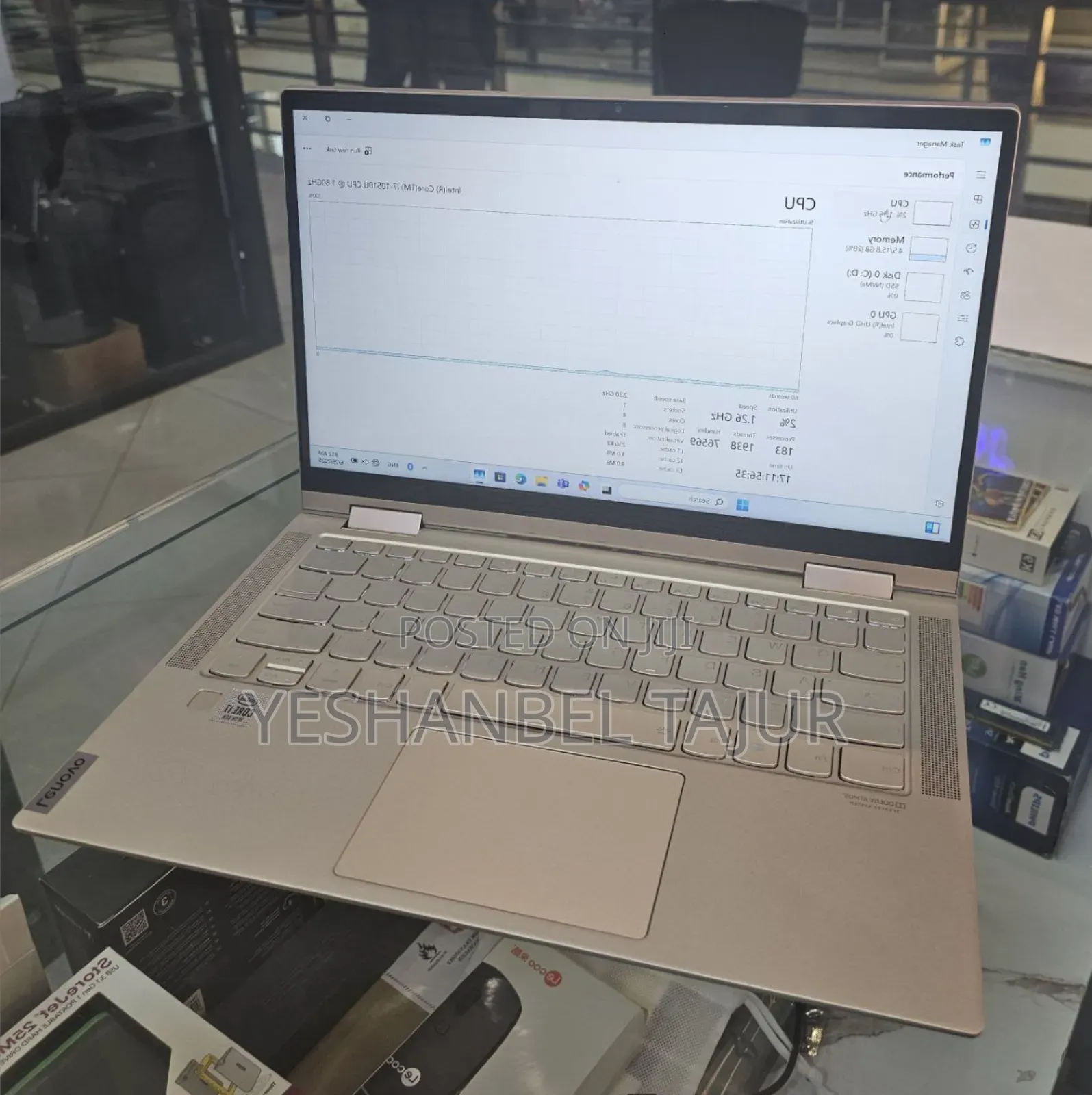 New Laptop Lenovo Yoga C740 16GB Intel Core I7 SSD 512GB