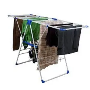 Photo - Clothes Drying Rack – Foldable Space-Saving Laundry Stand