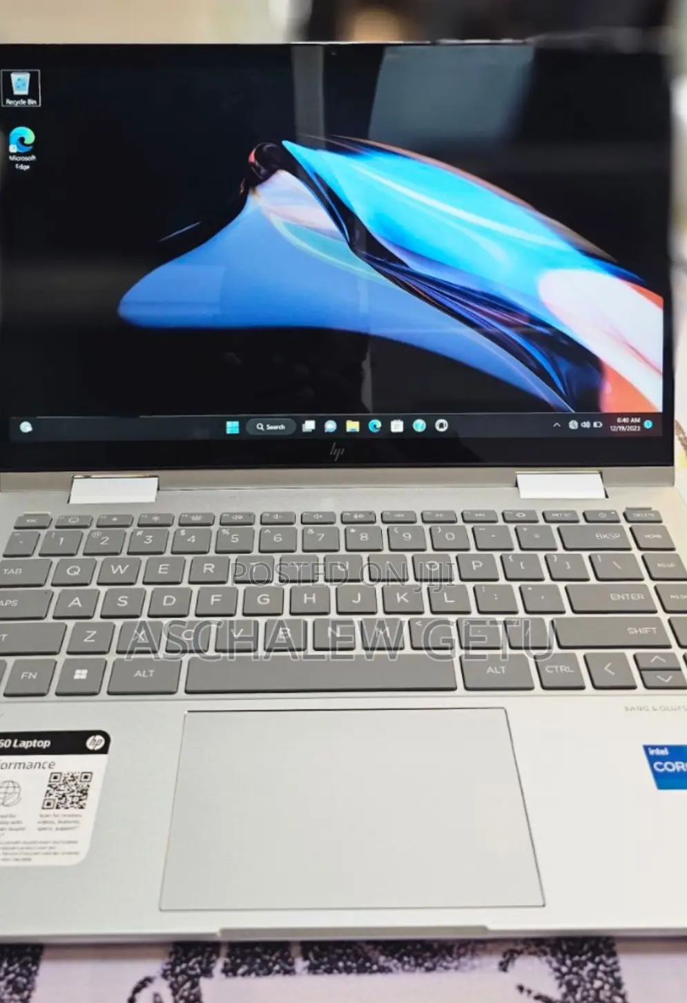 New Laptop HP Envy X360 16GB Intel Core I5 SSD 512GB