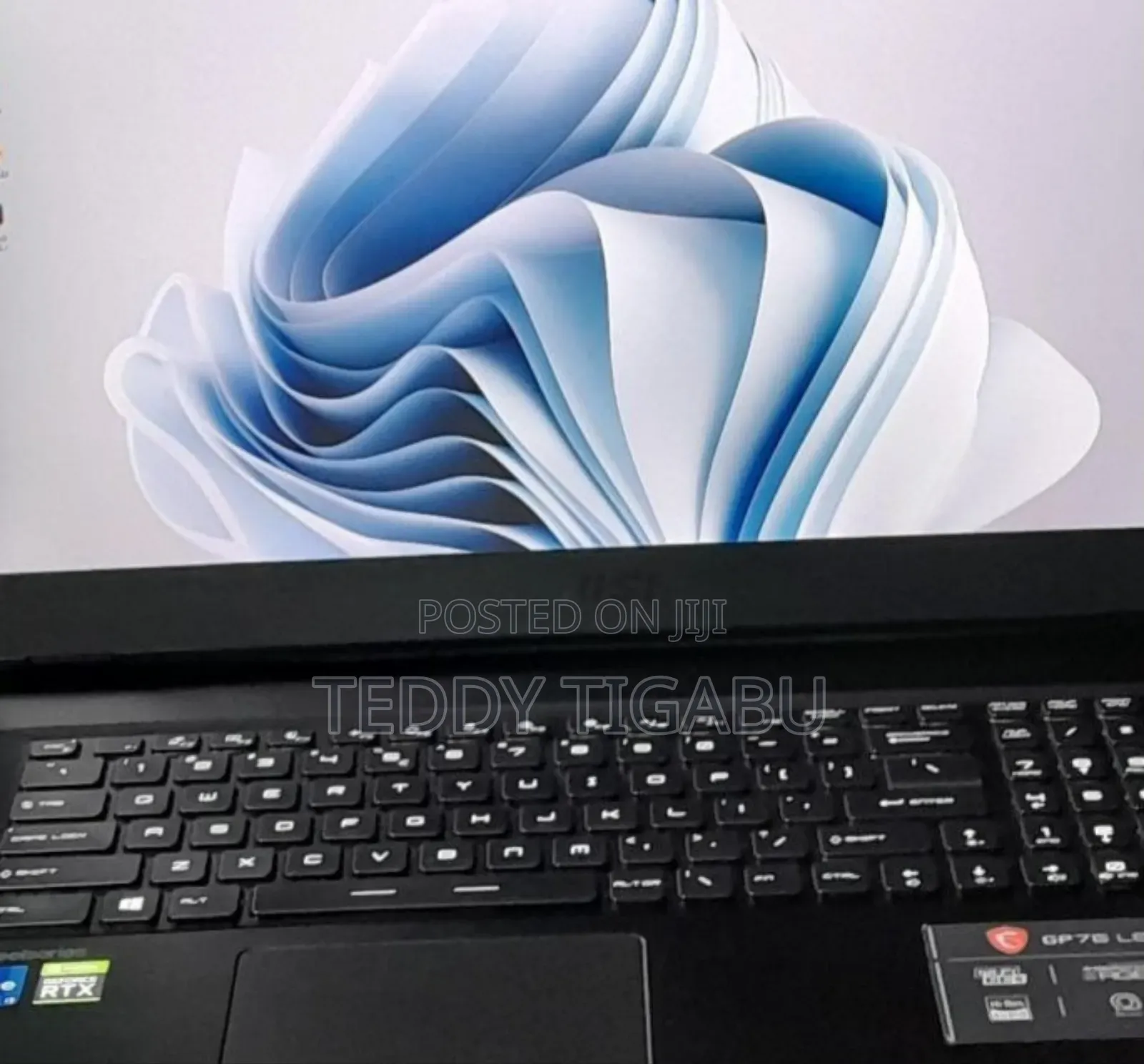 New Laptop MSI 16GB Intel Core I7 SSD 1T