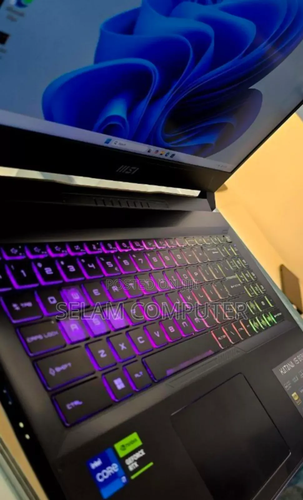 New Laptop MSI GF63 16GB Intel Core I7 SSD 1T